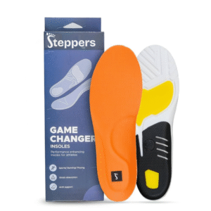 Steppers Pain Relief Insoles – Shock Absorbing Cushion & Arch Support for Heel, Foot & Joint Comfort