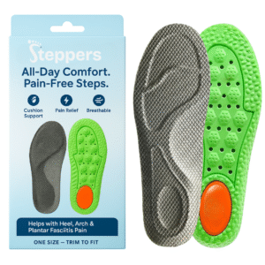 Steppers All Day Comfort Insoles – Cushioned Support for Daily Wear, Work & Sports Shoes