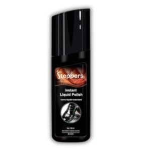 Steppers Instant Liquid Shoe Polish (100ml) – Quick Shine & Long-Lasting Protection